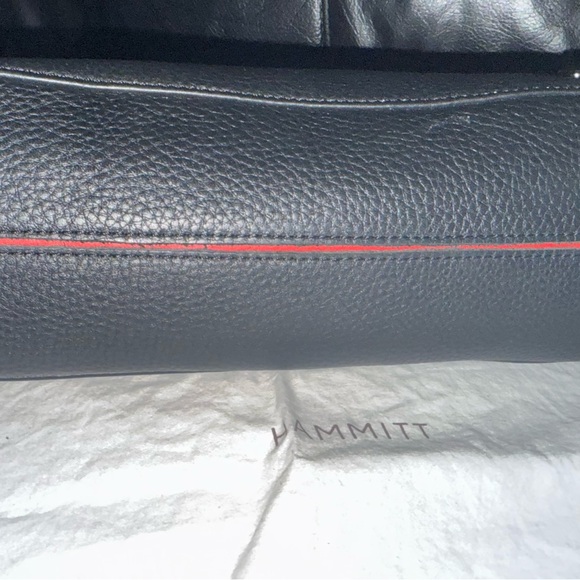 Hammitt Black Leather Large Tote Bag with Matching Wallet - Picture 3 of 15